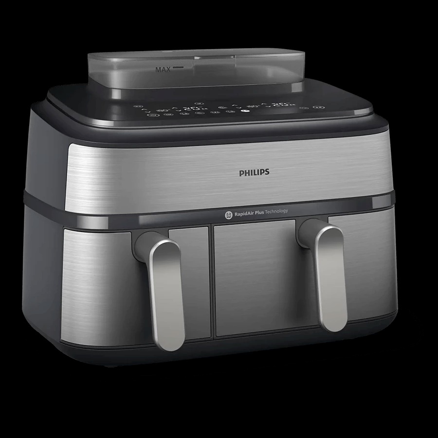 سرخ کن بدون روغن فیلیپس مدلPhilips Dual Basket Airfryer 5000 Series (NA555/00)